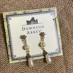 Downtown Abbey dangle earrings new. NICKLE FREE